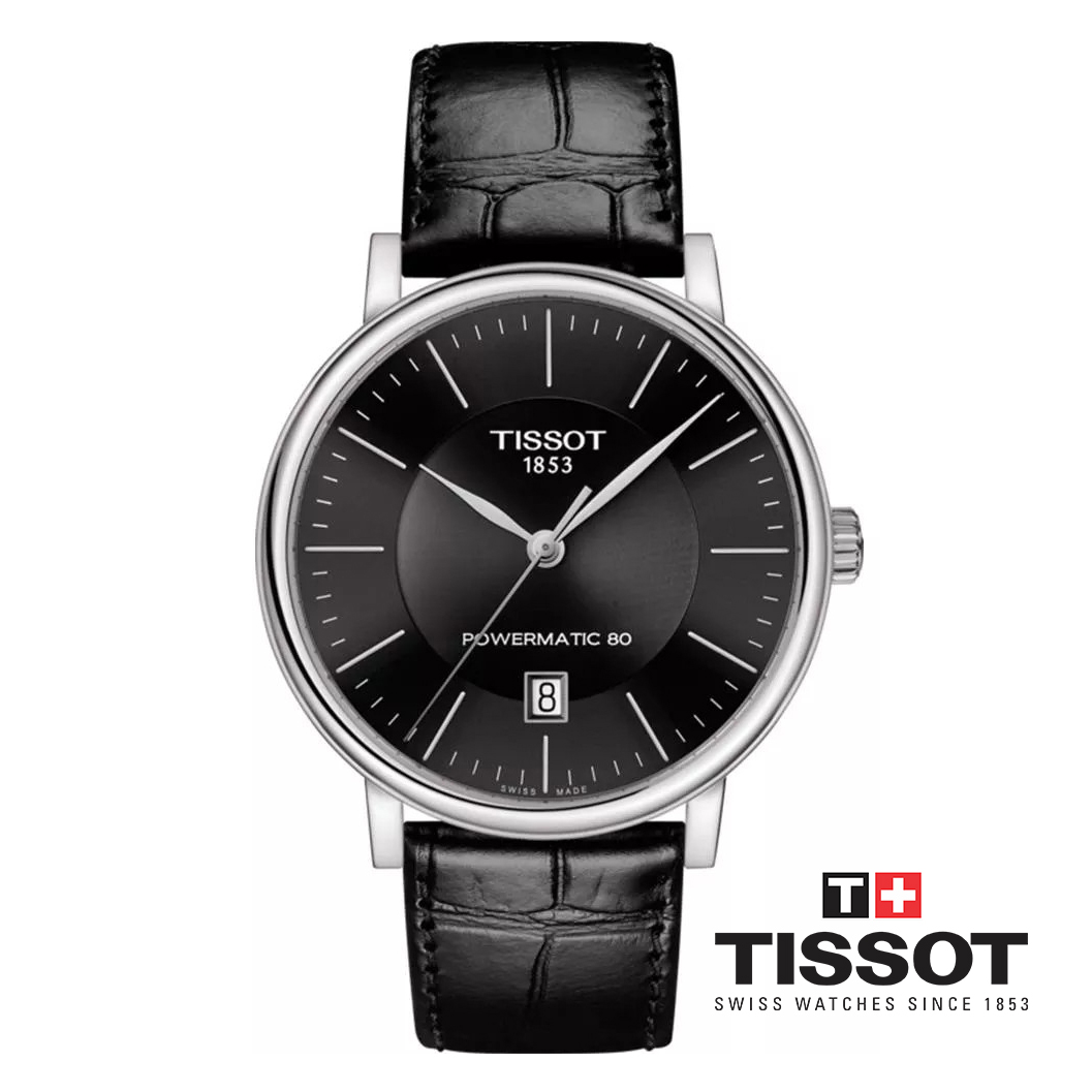 ĐỒNG HỒ NỮ TISSOT CARSON POWERMATIC 80 T122.407.16.051.00 CHÍNH HÃNG